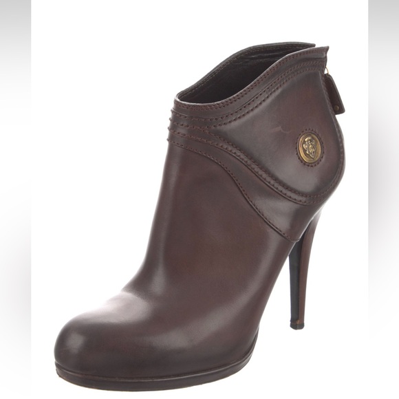Gucci Brown Leather Hysteria Boots size 38 - Picture 2 of 6